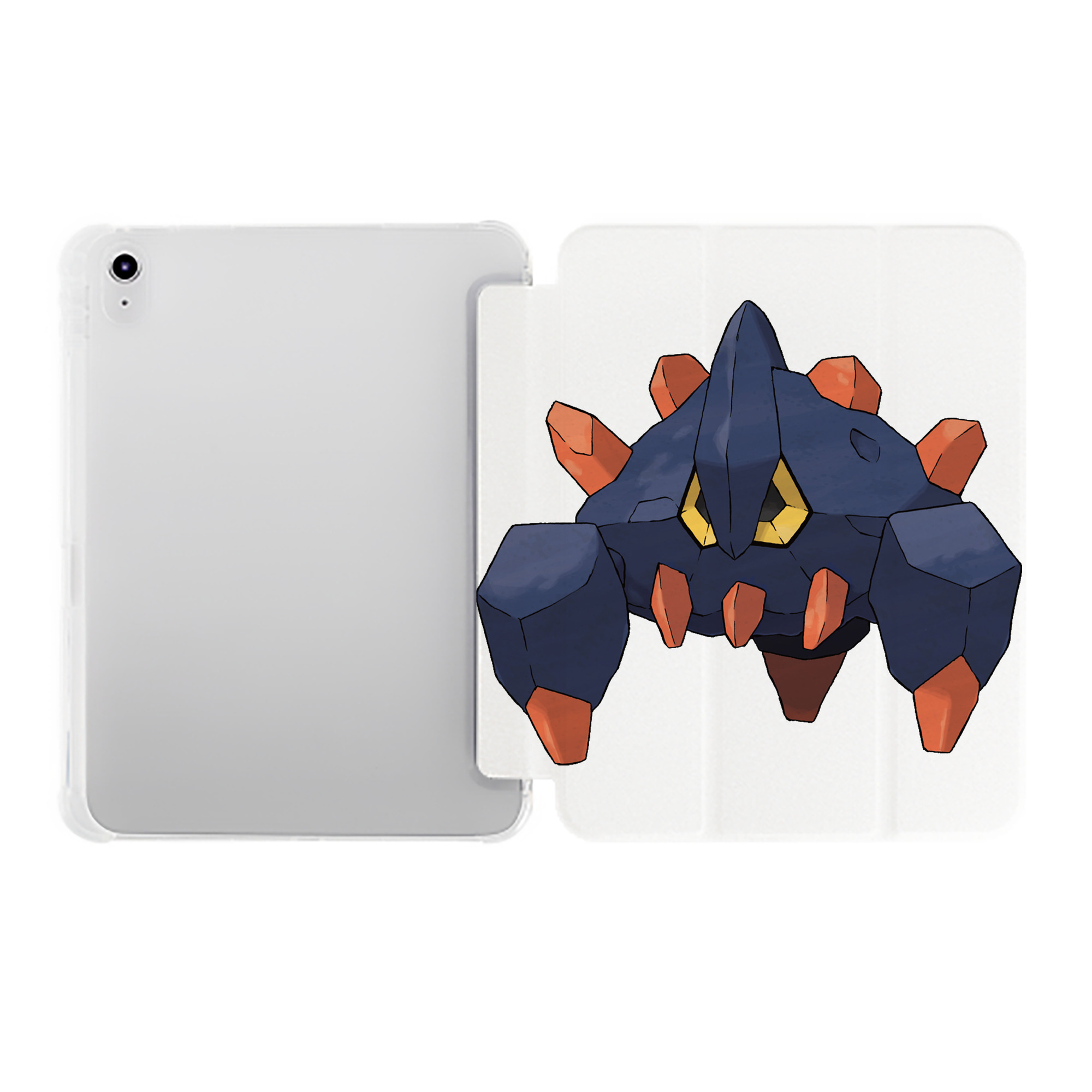 （画像用） ポケットモンスター Pokémon IPad ケース ペン収納付き 三つ折りスタンド PUレザー×シリコン 対応機種9.5/10.5/10.9インチ